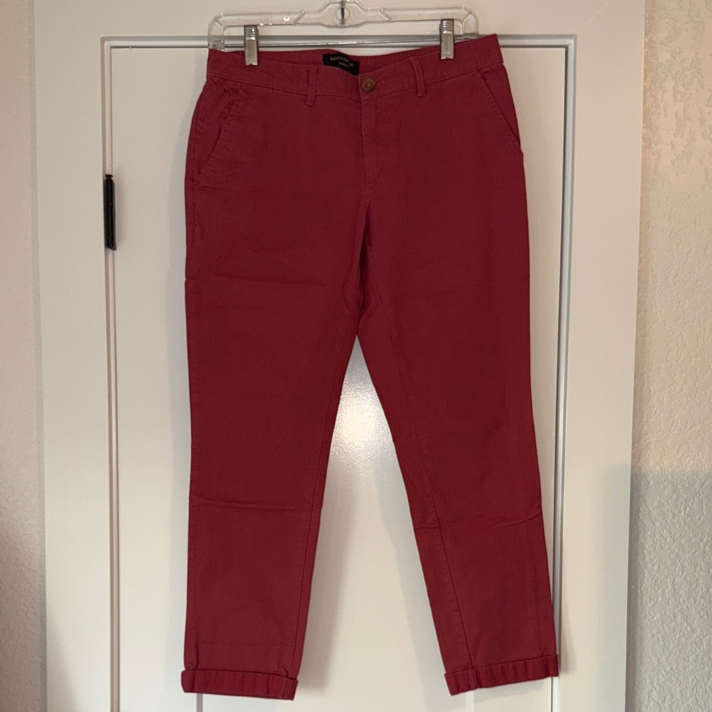 Banana Republic Women's Red Chinos